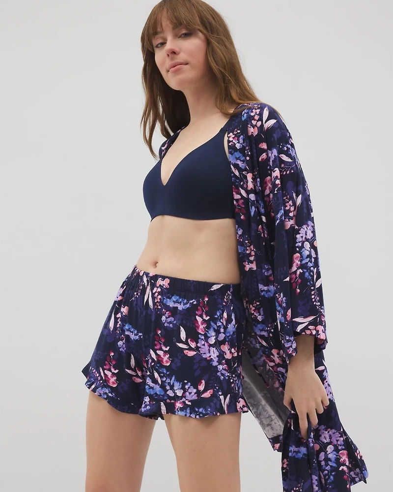 Ruffle Pajama Shorts