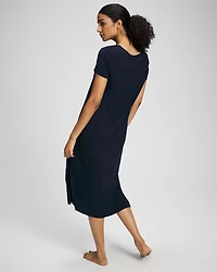 Short Sleeve Long Sleepshirt