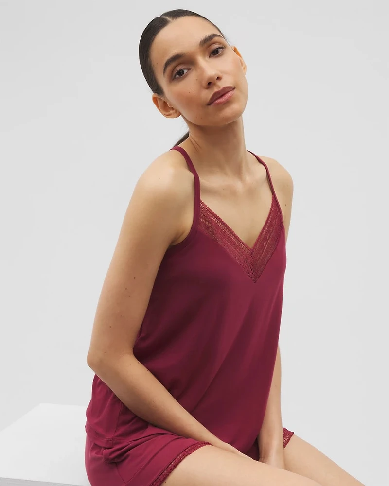 Geo Lace Pajama Cami