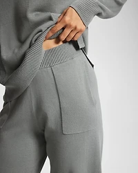 Cotton Sweater Crop Pant