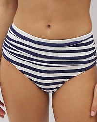Soma Swim Ruched High-Waist Bikini Bottom