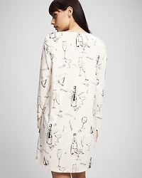 Long-Sleeve Sleepshirt