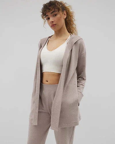 Essential Terry Hooded Wrap