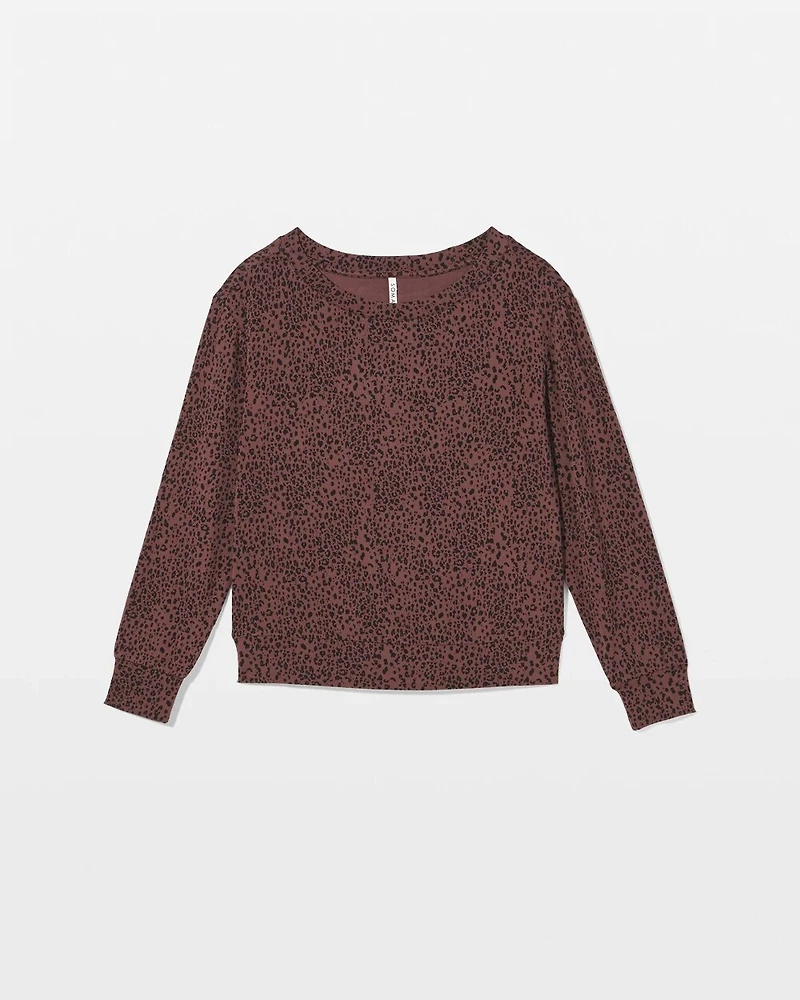 Long-Sleeve Pajama Top