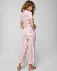 Cropped Pajama Pants
