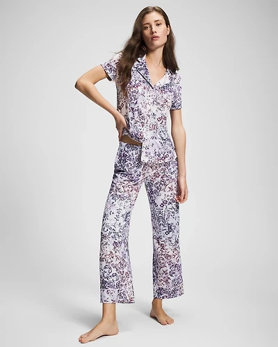 Printed Pajama Pants