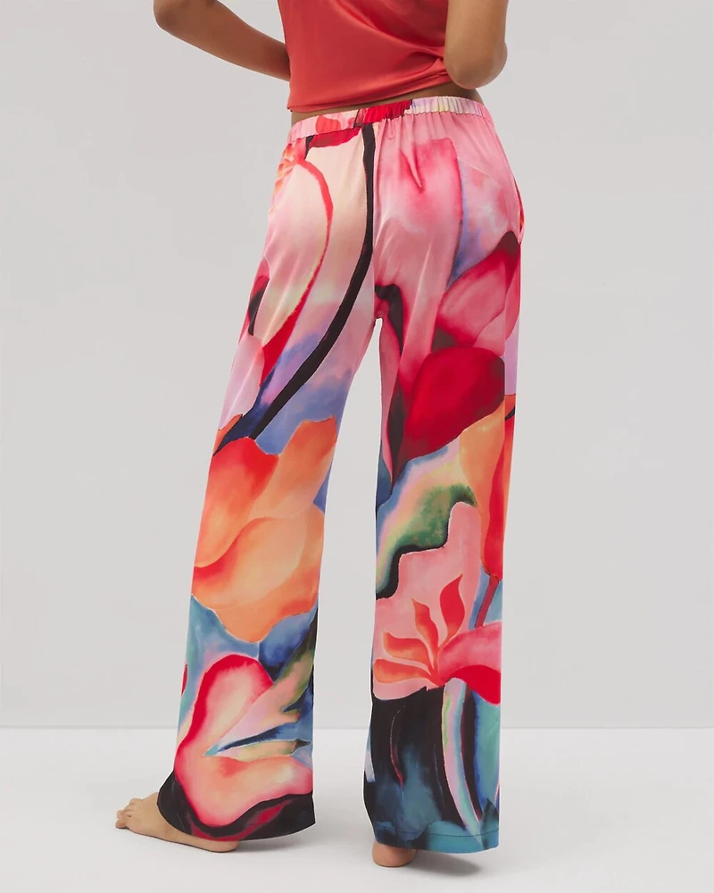 Printed Pajama Pants