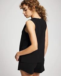 V-Neck Relaxed Fit Pajama Tank