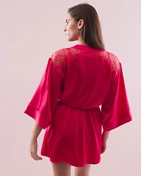 Silk Short Robe