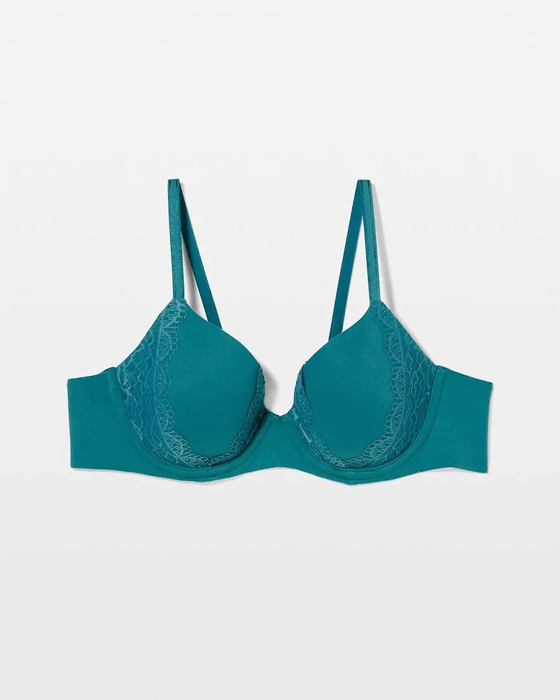 Enchanting Lace Trim Bra