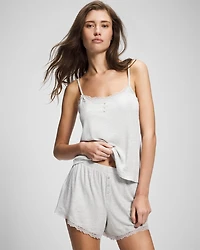 Pointelle Pajama Short