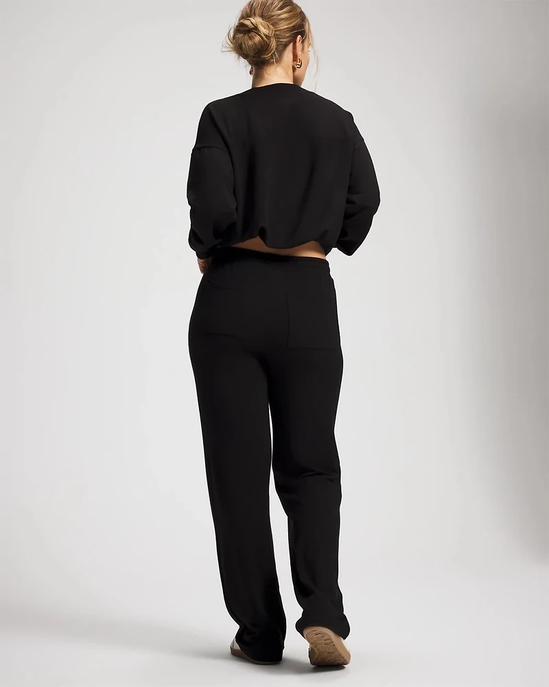 Ultrasoft Fleece Straight Leg Pant