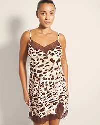 Lace-Trim Chemise