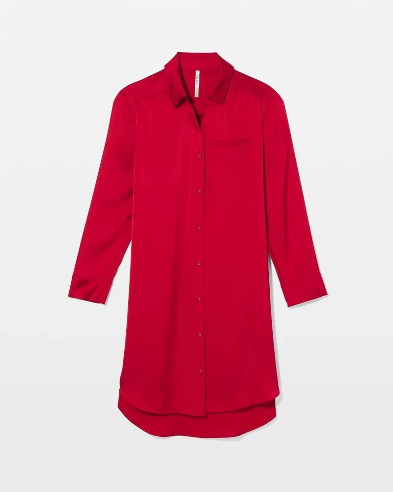 Long-Sleeve Sleep Shirt
