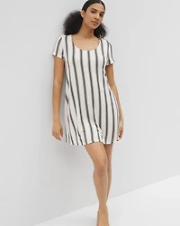 Short Sleeve Scoop Neck Sleepshirt