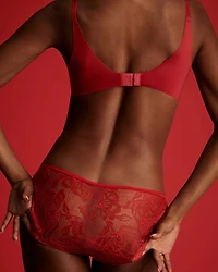 Lace Back Hipster Panty