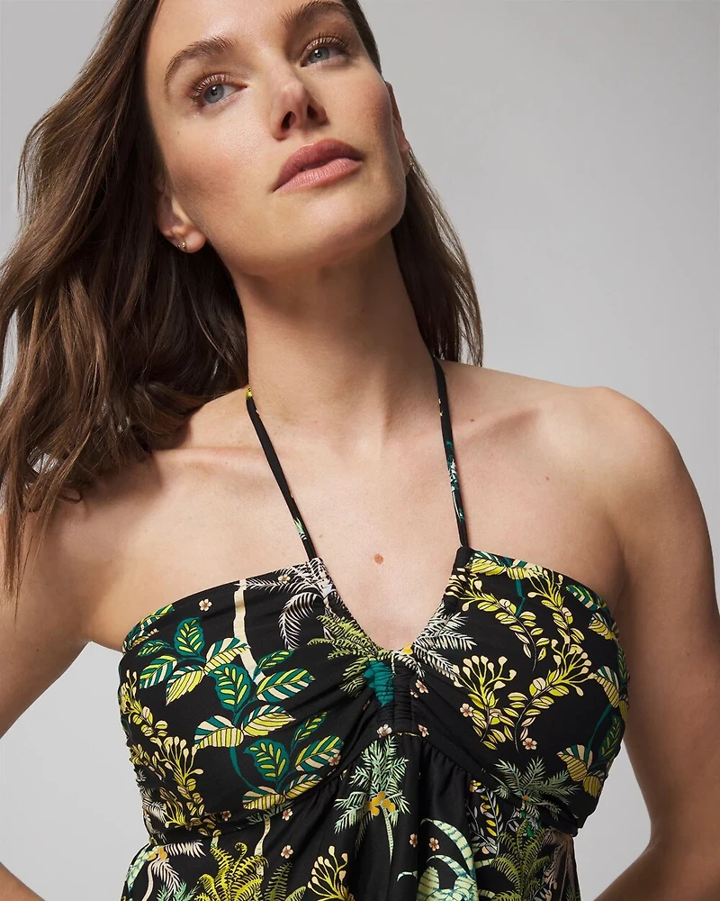 Flyaway Halter Tankini