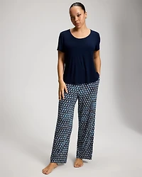 Packaged Short-Sleeve Pant Pajama Set