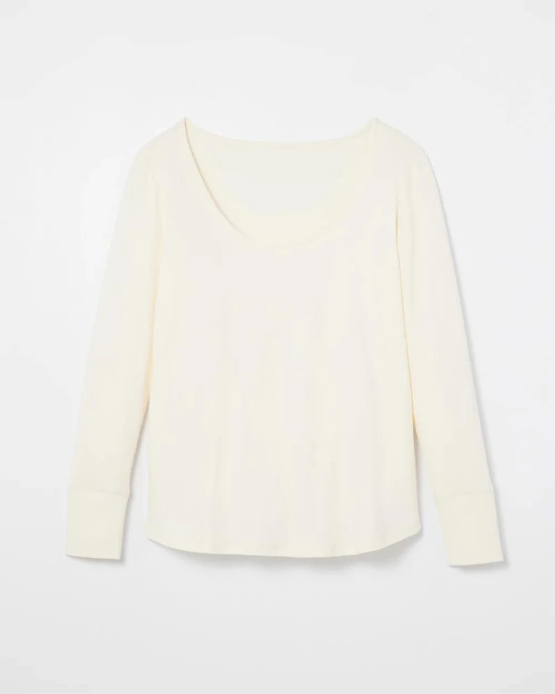 Long-Sleeve Pajama Top