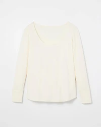 Long-Sleeve Pajama Top