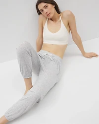 Slub Banded Ankle Pajama Pant