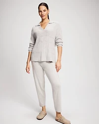 Premier Knit Cable Collared Sweater