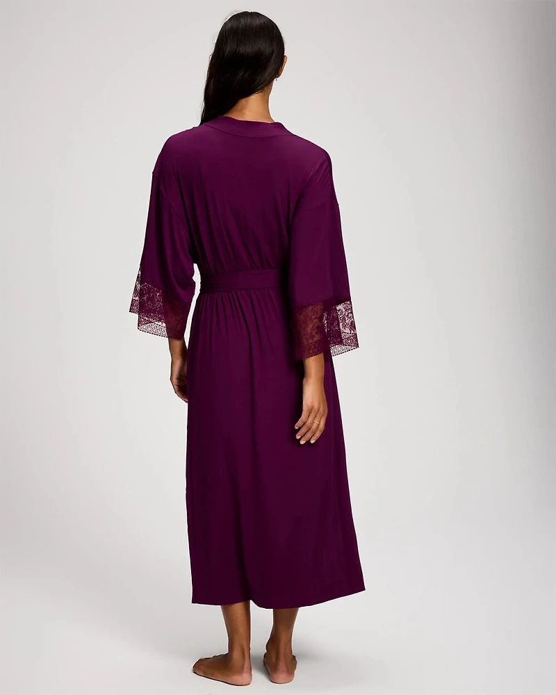 Geo Lace Midi Robe