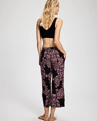 Cropped Pajama Pants