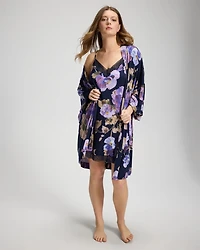 Bold Floral Lace Chemise