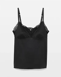 Lace-Trim Pajama Cami