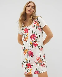 Short Sleeve Scoop Neck Sleepshirt