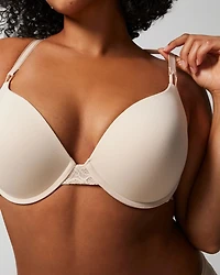 Push-Up Plunge Bra with Lace