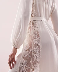 Soma's Sexiest Silk Chiffon Long Robe