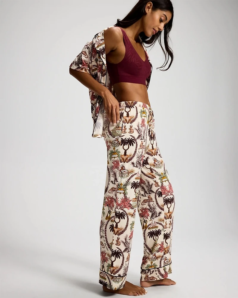 Printed Pajama Pant