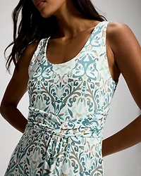 Draped Empire Short Bra Dress