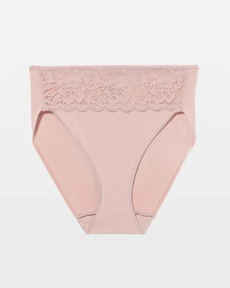 High-Leg Panty with Lace