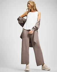 Premier Knit Sweater Wide Leg Pant