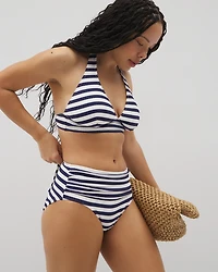 Soma Swim Ruched High-Waist Bikini Bottom
