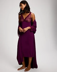 Geo Lace Midi Gown