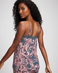 Lace Trim Pajama Cami