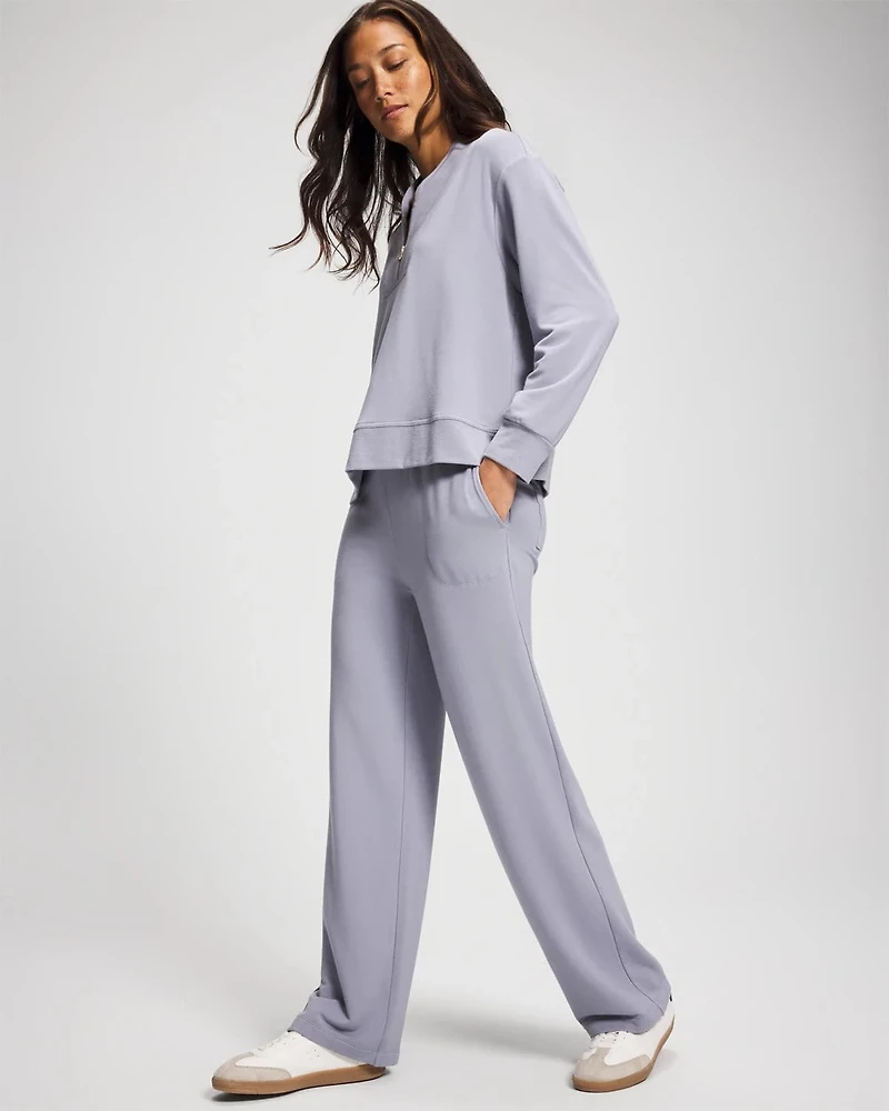 Ultrasoft Fleece Quarter Zip Sweatshirt