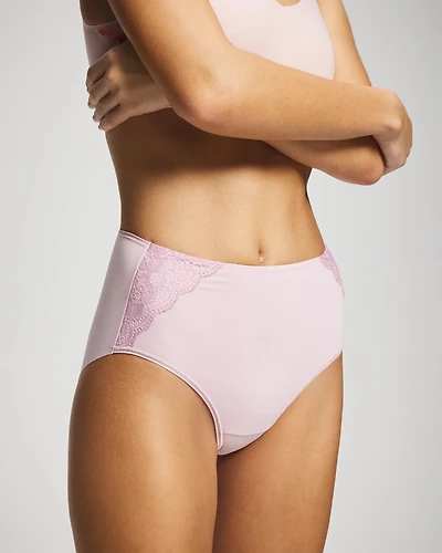 Modern Brief Panty with Lace