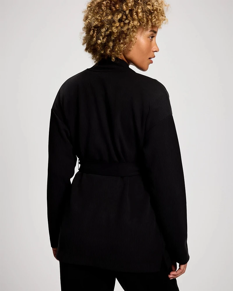 Modern Modal Relaxed Belted Wrap