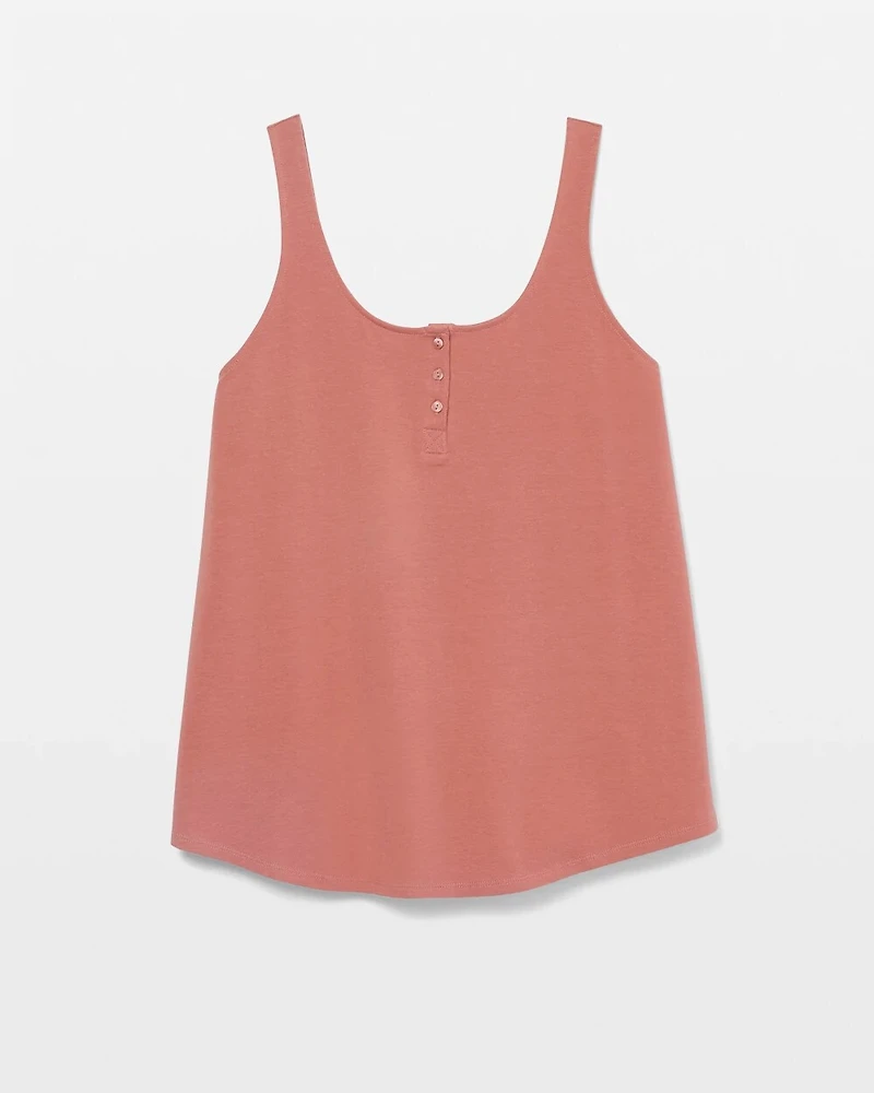 Henley Pajama Tank