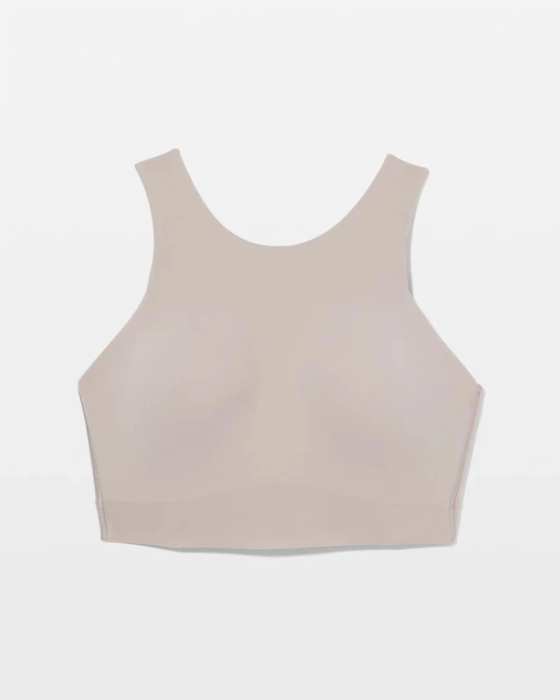 High-Neck Yoga Bra