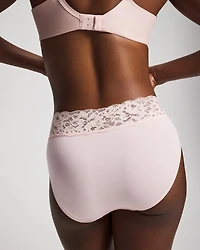 High-Leg Brief Panty with Super Soft Signature Lace