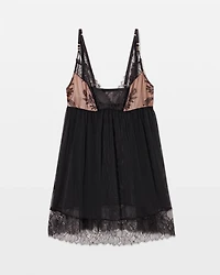 Mesh and Lace Chemise