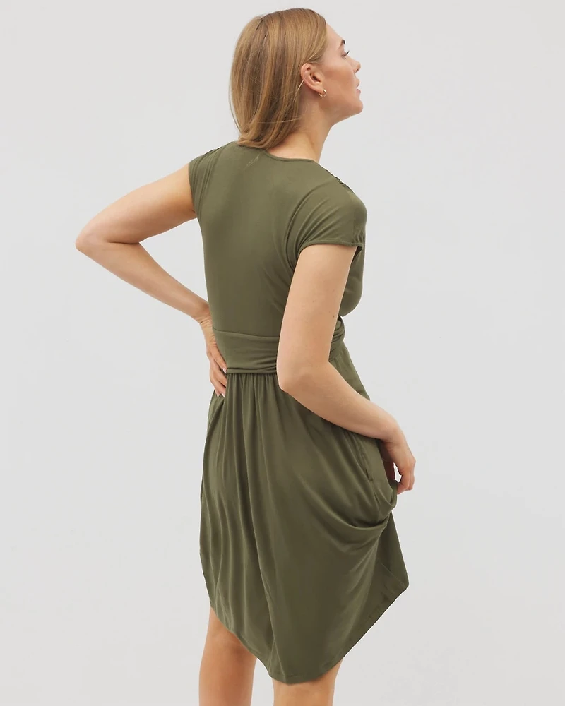 Twist Short Bra Dress