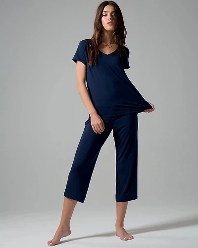 Crop Pajama Pants