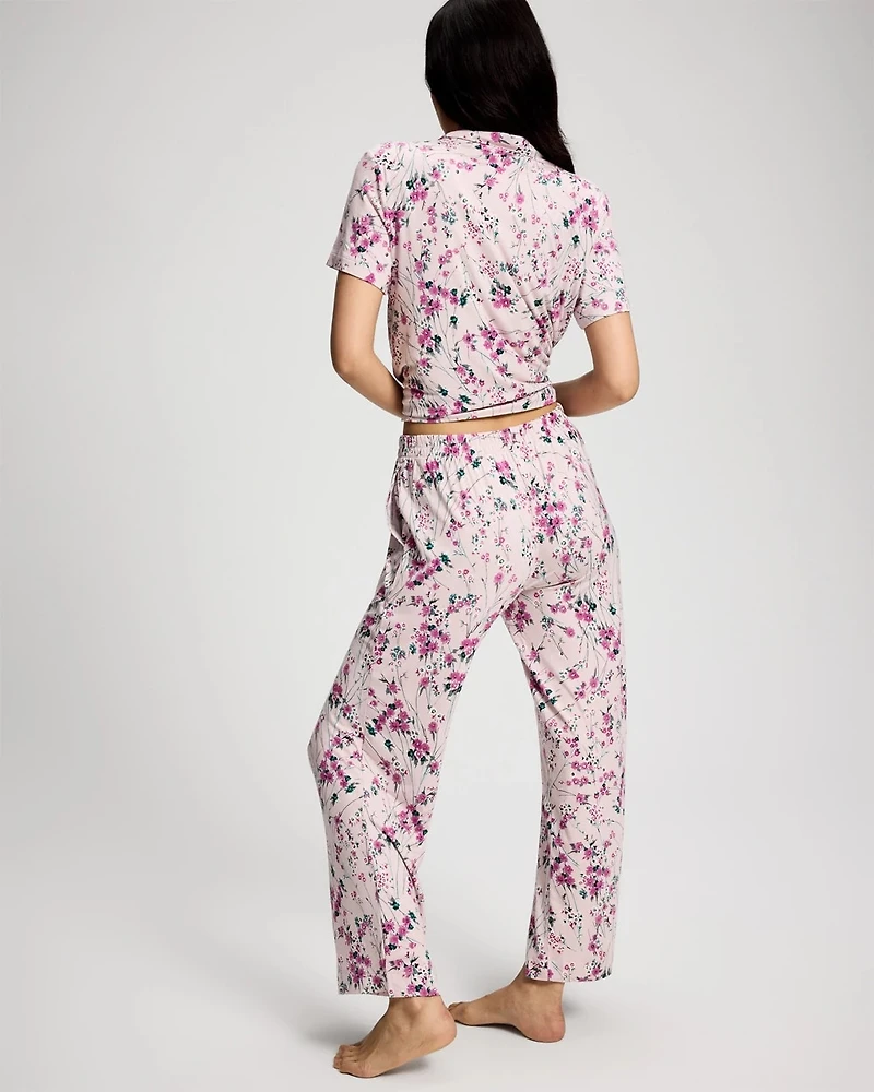 Printed Pajama Pants